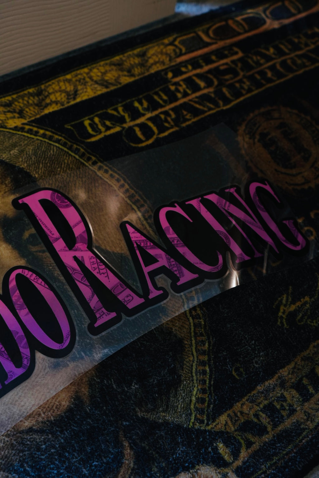 Zero Miedo Racing Pink Decal