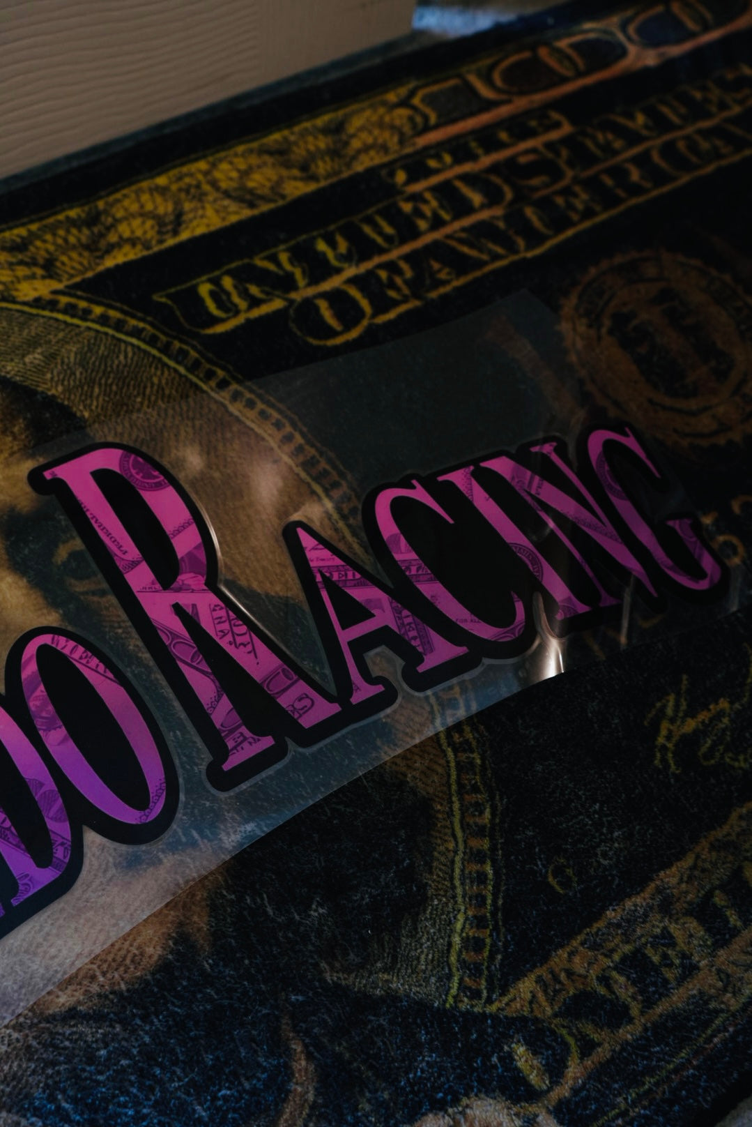 Zero Miedo Racing Pink Decal