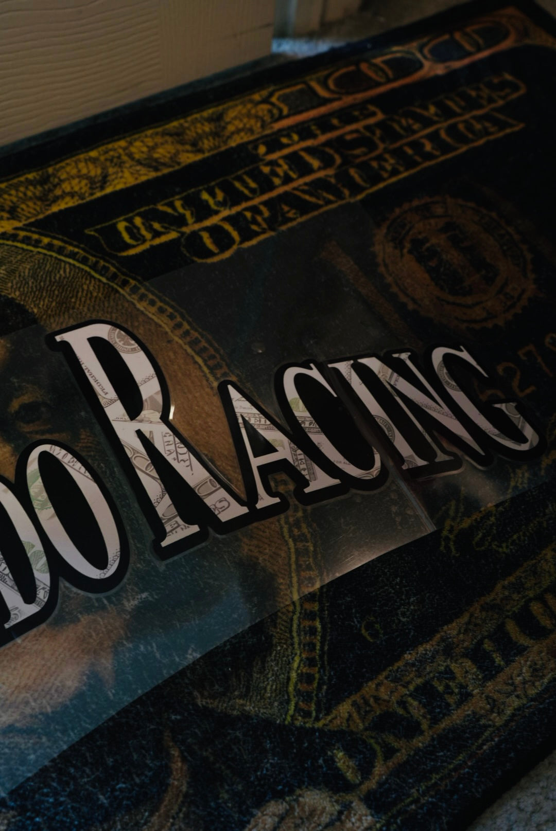 Zero Miedo Racing White Decal
