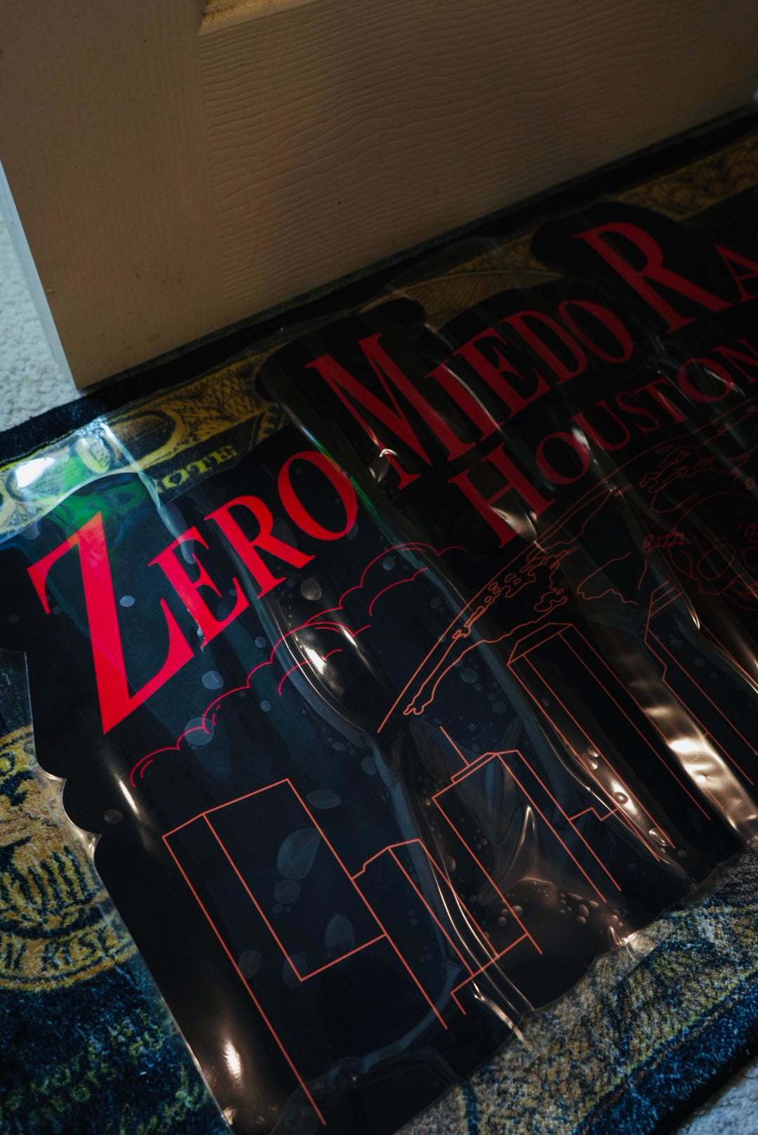 Zero Miedo Racing Rear Window Decal