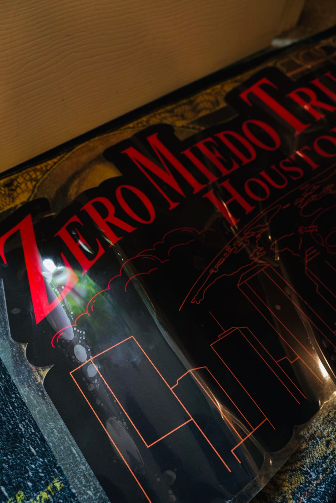 Zero Miedo Trucking Rear Window Decal