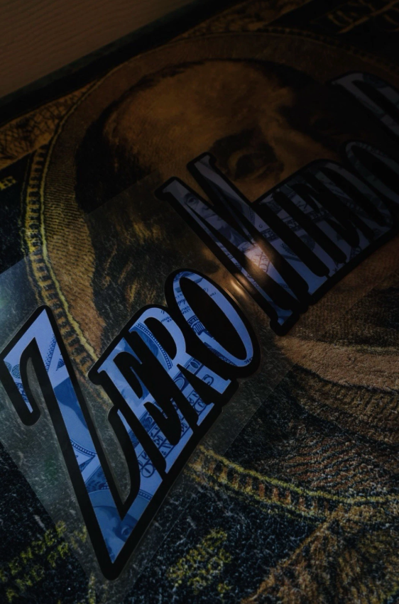 Zero Miedo Racing Blue Decal