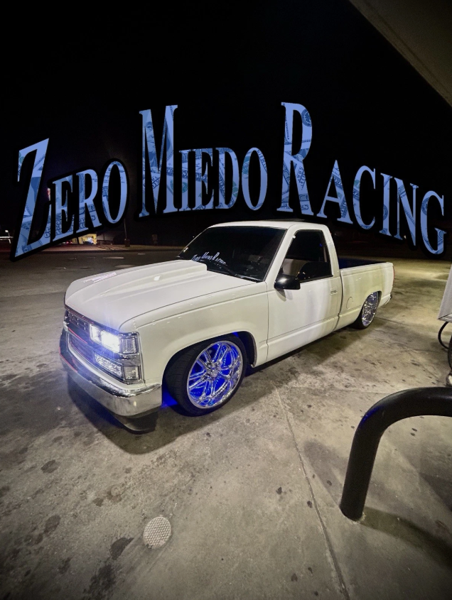Zero Miedo Racing Blue Decal