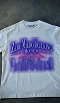 Zero Miedo Trucking White/Blue Shirt