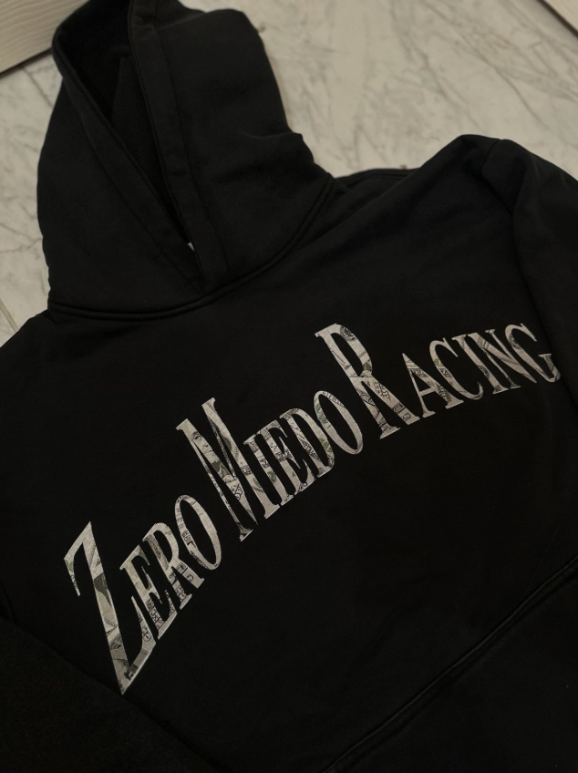 Zero Miedo Racing Black Hoodie