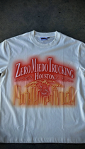 Zero Miedo Trucking White/Red Shirt